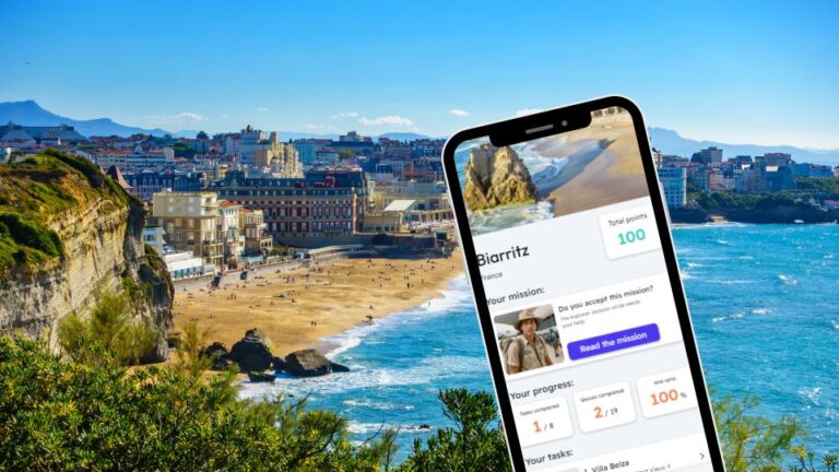 Biarritz: City Exploration Game & Tour On Your Phone Explore Biarritzs Landmarks