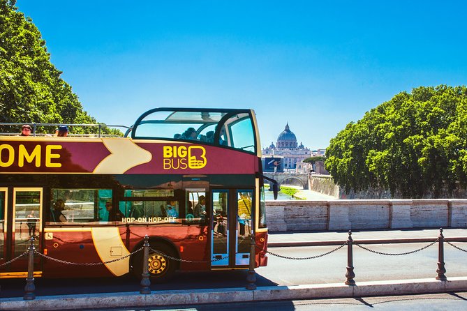 Big Bus Rome Hop On Hop Off Open Top Tour Overview Of The Tour