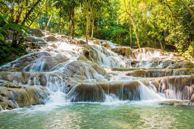 Blue Hole and Dunns River Falls Private Tour From Montego Bay - Tour Overview