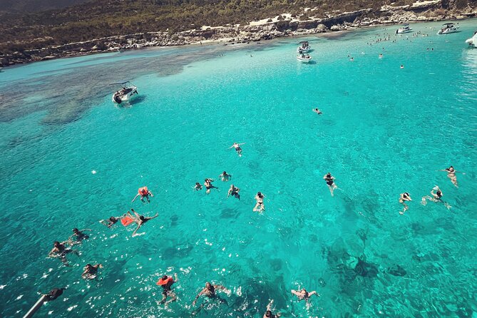 Blue Lagoon Trip With Slide, Music & Transfer From Paphos