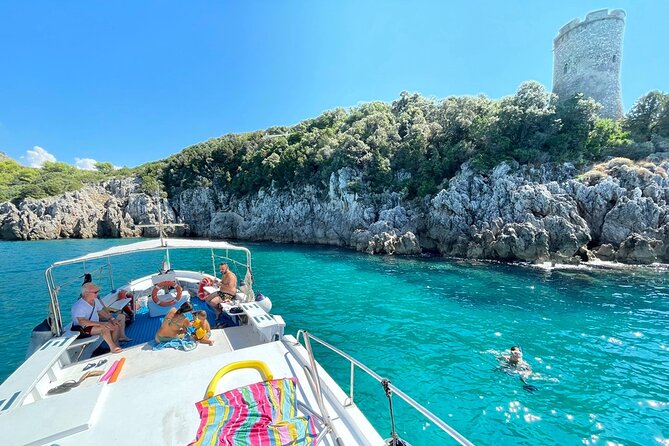 Boat Excursion To Gaeta With A Stop For Swimming And Snorkeling 2 Hours Excursion Overview