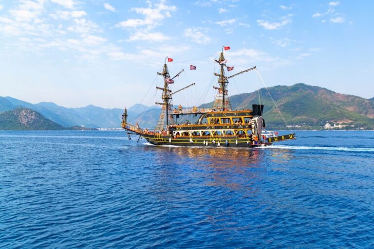 Bodrum: Pirate Boat Cruise Overview Of The Pirate Boat Cruise