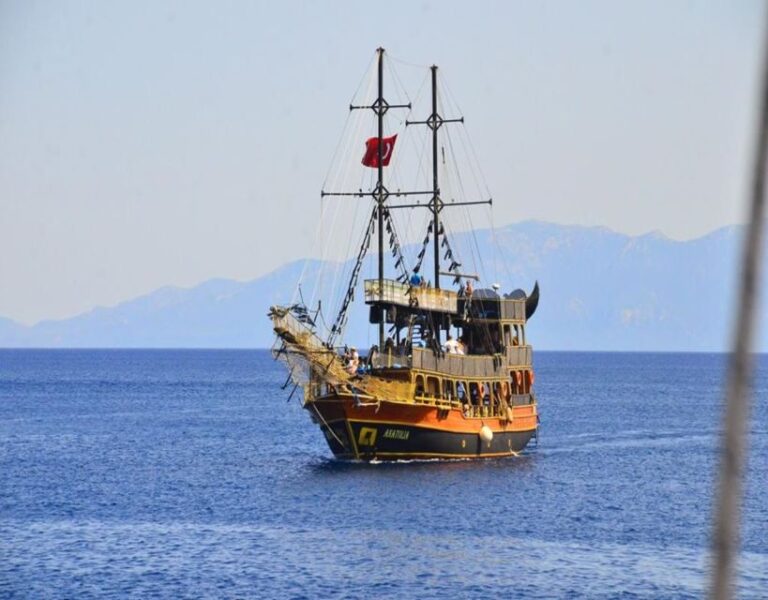 Bodrum: Pirate Boat Trip With Bbq Lunch And Optional Pickup Overview Of The Pirate Boat Trip