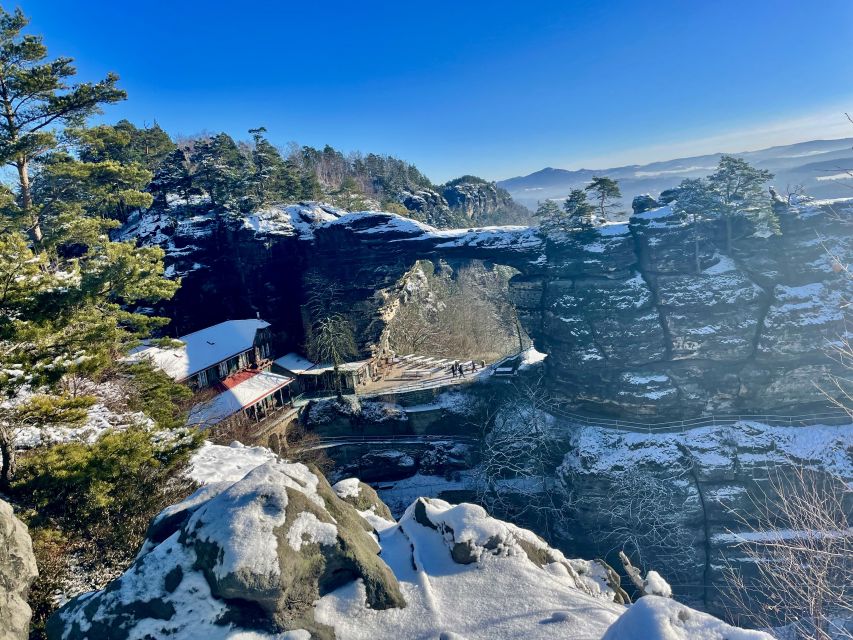 Bohemia & Saxon Switzerland Winter Day Tour From Prague - Tour Highlights