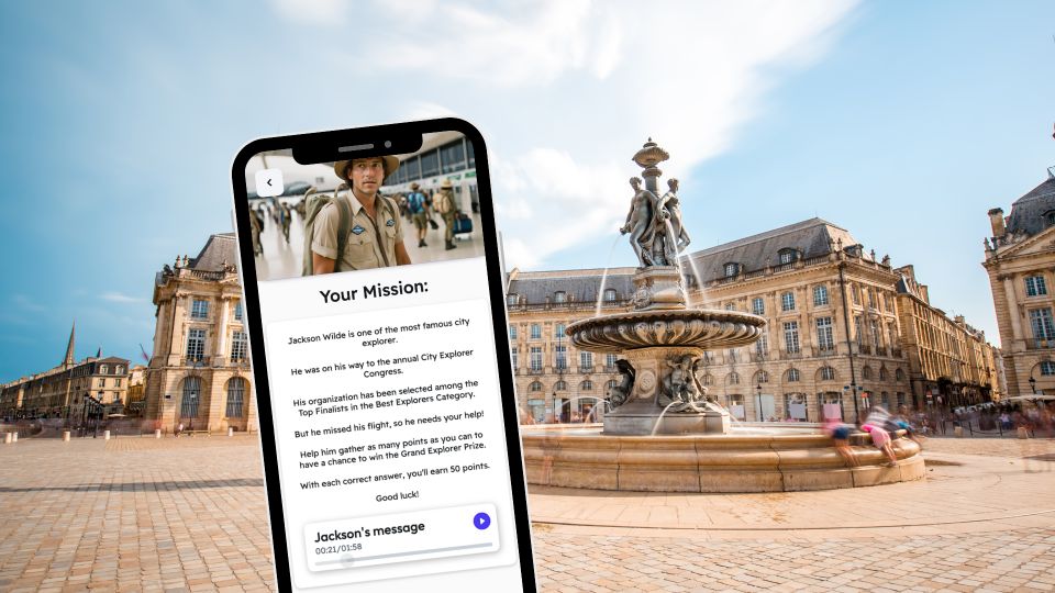 Bordeaux: City Exploration Game and Tour on Your Phone - Activity Overview