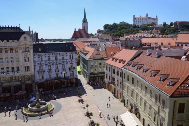 Bratislava Private Tour From Vienna Tour Overview