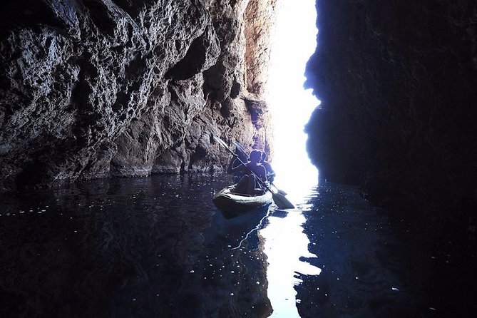 Breathtaking Guided Kayak Tour From Sant Elm to the Bay of Cala En Tió
