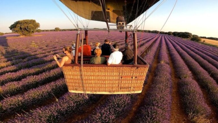 Brihuega: Balloon Flight Above Lavender Fields Overview Of The Hot Air Balloon Flight