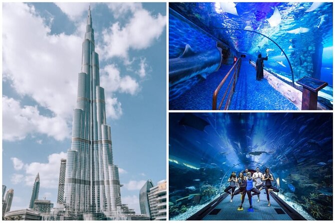 Burj Khalifa, Dubai Aquarium & Underwater Zoo Combo Tickets Overview Of Attractions