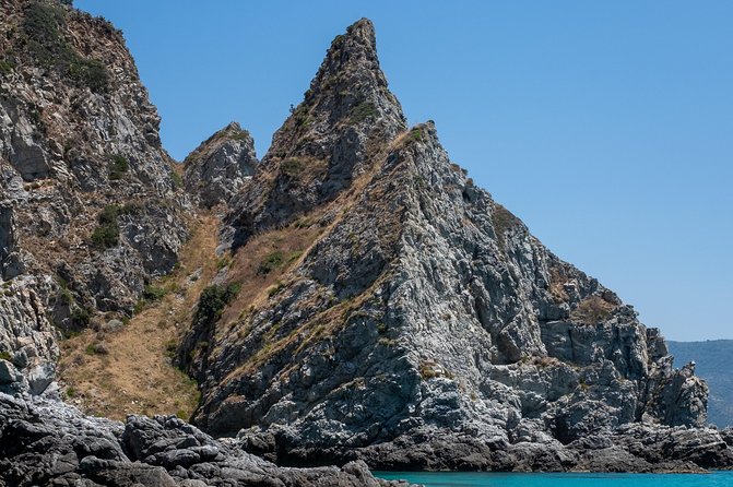 By Boat Between the Sea and the Most Beautiful Beaches! Capo Vaticano - Tropea - Briatico - Highlights of the Tour