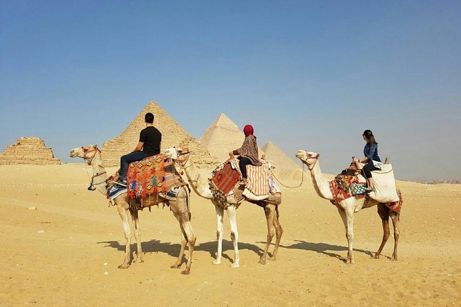 Cairo Full Day Tours To Giza Pyramids ,egyptian Museum & Bazaar Iconic Giza Pyramids And Sphinx