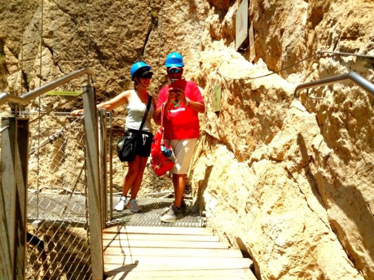 Caminito Del Rey Private Tour From Costa Del Sol Exploring The Gaitanejos & Gaitanes Ravines