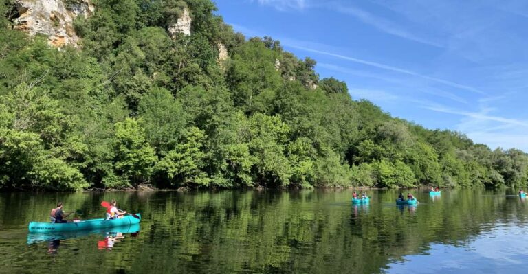 Canoe Trip On The Wild Itinerary, Dordogne: St Julien Cénac Exploring The Dordogne River