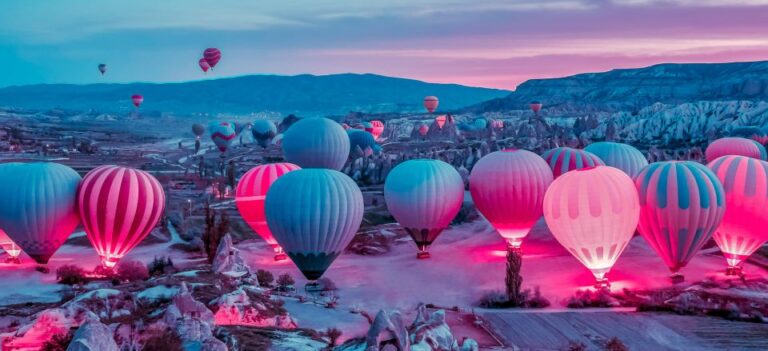 Cappadocia: 1 Of 3 Valleys Hot Air Balloon Flight Overview Of The Hot Air Balloon Flight