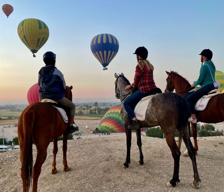 Cappadocia: Horse Riding With Balloons Above at Sunrise - Trip Details and Cost