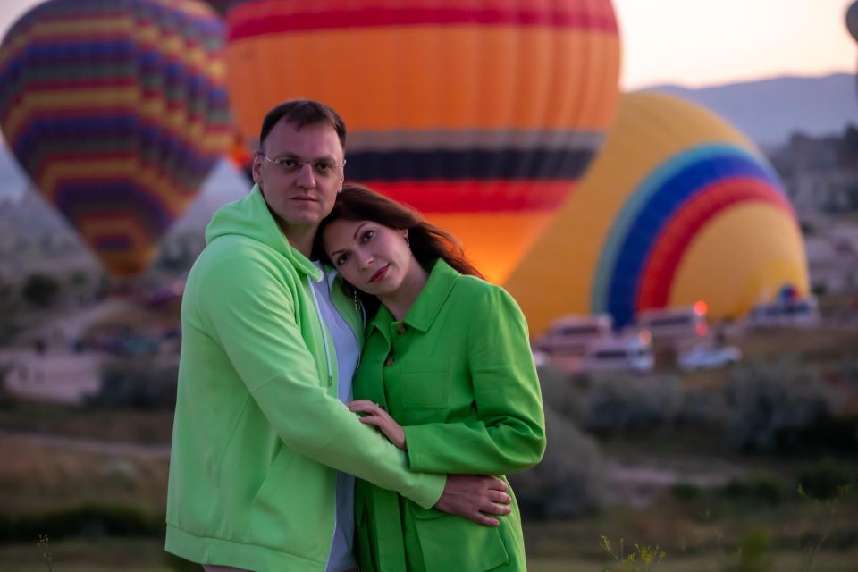 Cappadocia Photo Session With Balloons and Flying Dress - Unique Aerial Photography Experience