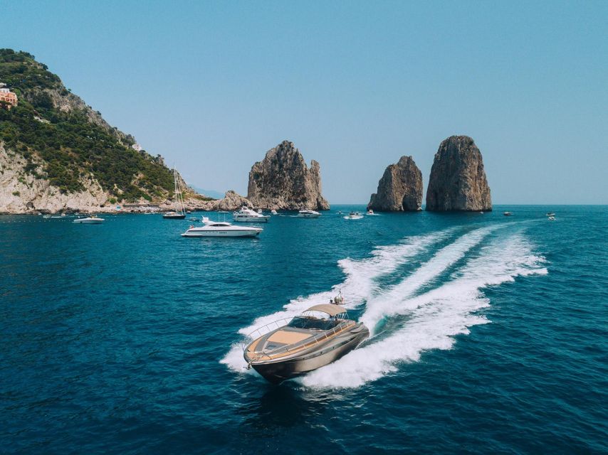 Capri Private Boat Tour From Sorrento on Riva Rivale 52 - Tour Details