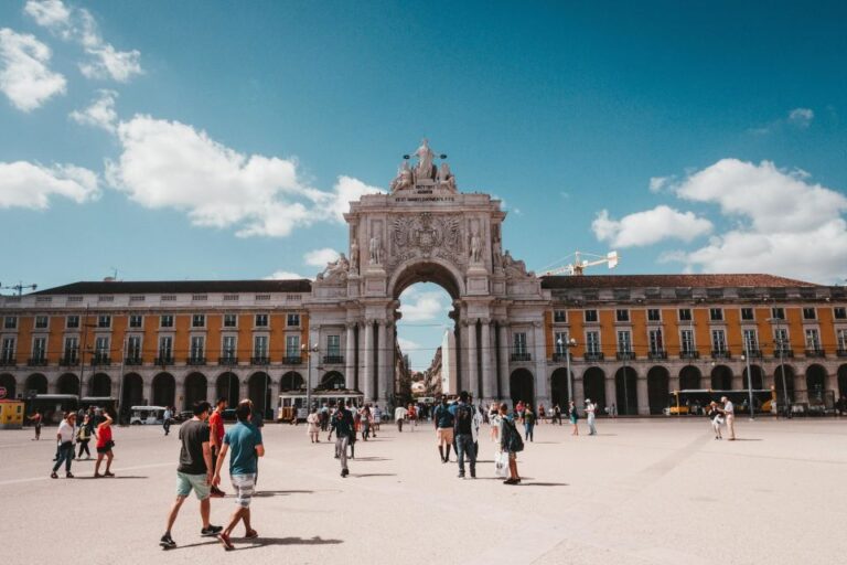 Captivating Lisbon Walk: History, Views, And Culture Praça Do Comércio And Chafariz Do Carmo