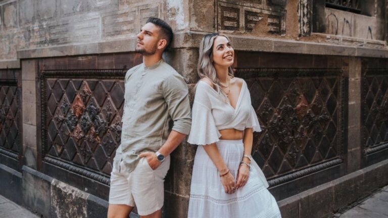 Capture Your Love Story In Barcelona, Old City Edition Old City Couple Photoshoot