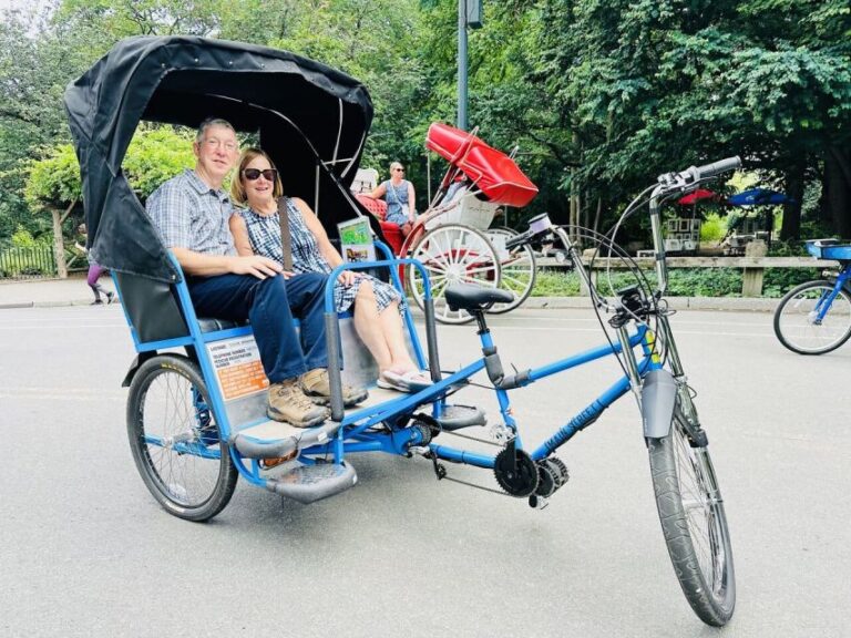 Central Park, Nyc: Movie Spots Pedicab Tour Tour Overview And Details