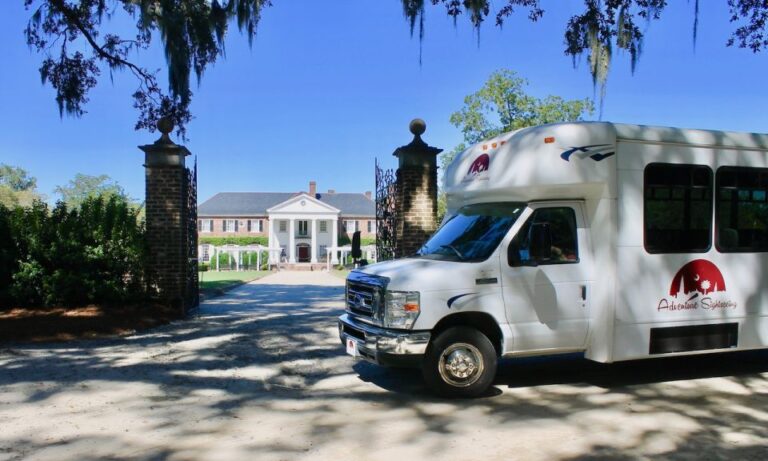 Charleston: Boone Hall Plantation Entry & Tour W/ Transport Tour Logistics