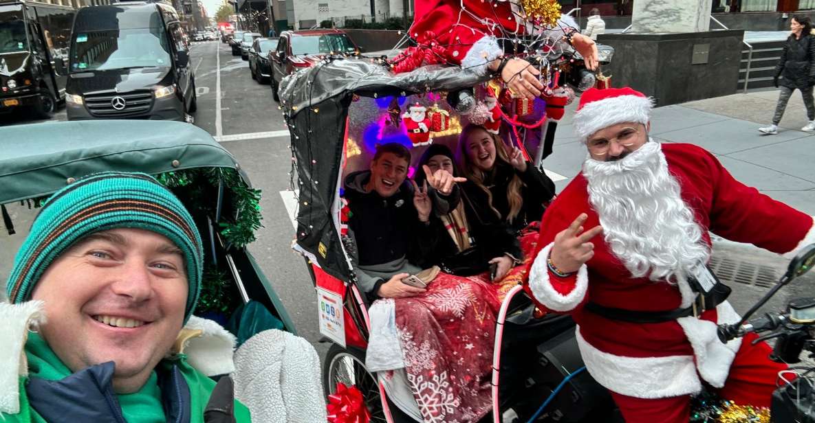 Christmas Lights And City Lights Pedicab Tour - Tour Overview and Pricing