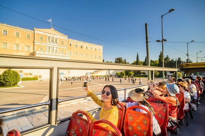 City Sightseeing Athens, Piraeus & Beach Riviera Hop On Hop Off Bus Tours Included In The Ticket