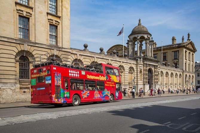 City Sightseeing Oxford Hop On Hop Off Bus Tour Route And Schedule