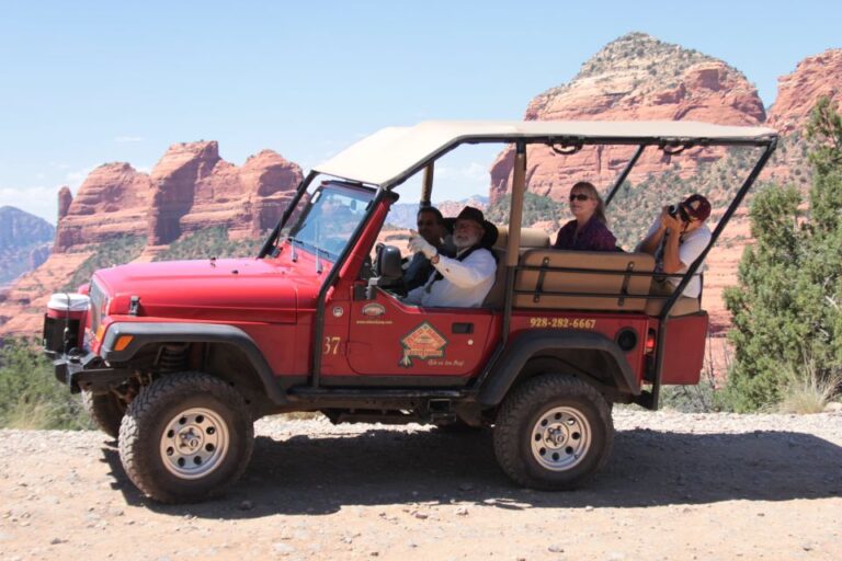 Colorado Plateau On 4x4: 2 Hour Tour From Sedona Tour Description