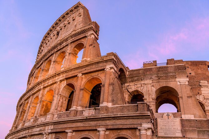 Colosseum by Evening Guided Tour With Arena Floor Access - Tour Overview