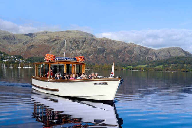 Coniston Water 45 Minute Red Route Cruise Overview Of Coniston Water Cruise