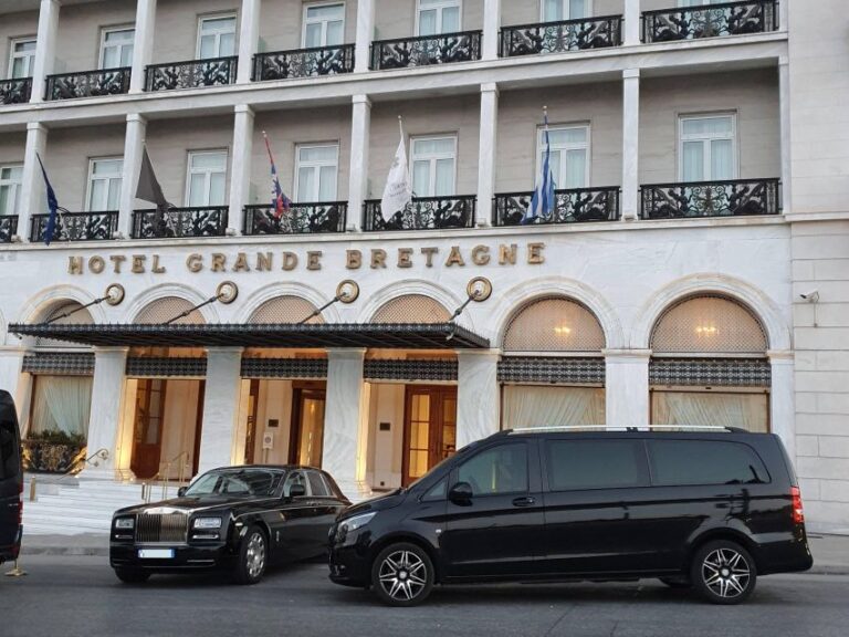 Costa Navarino To Athens Economy Van Transfer Service Overview