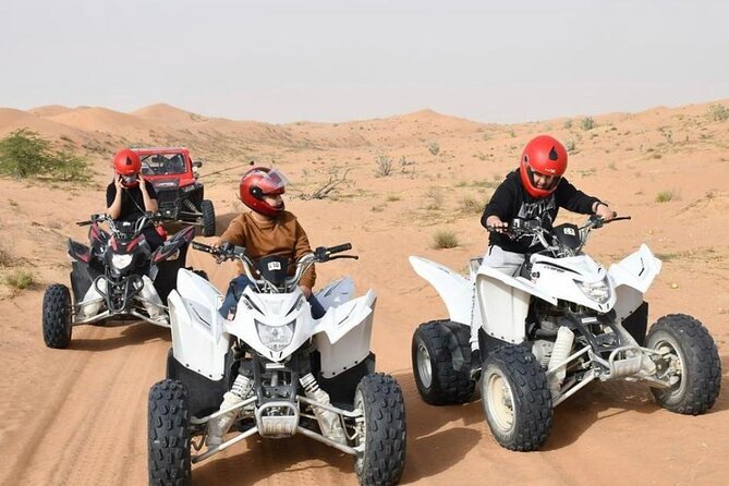 Desert Safari W/BBQ Dinner, Quad Bike, Camel Ride, & Sandboarding - Overview of the Desert Safari