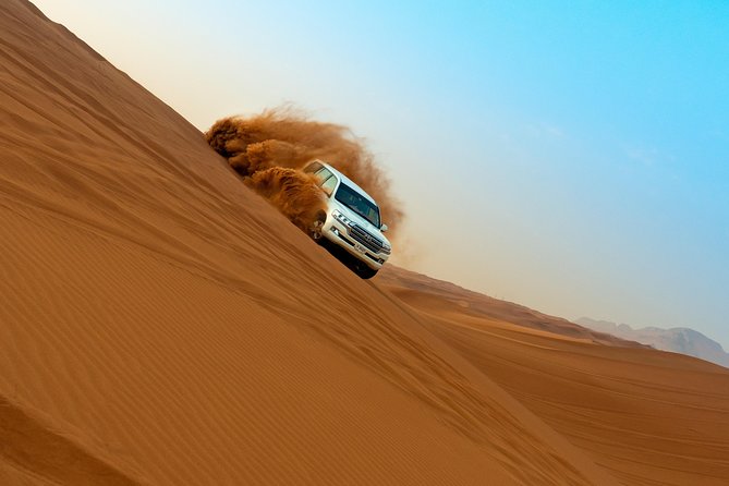 Desert Safari With Entertainment & Bbq Dinner Heritage Camp Exhilarating Dune Bashing