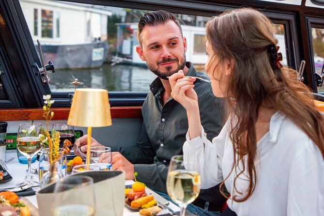 Dinner Canal Cruise Amsterdam: 4 Courses Including Drinks Explore Amsterdams Canals