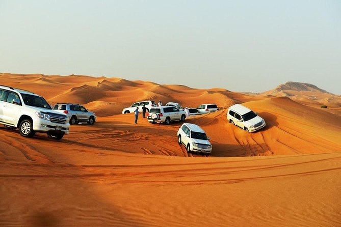 Doha : Half Day Desert Safari With SandBoarding and Camel Ride