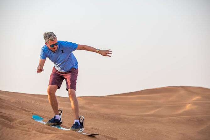 Doha Sunset Safari: Camel Trek With Dune Bashing and Sandboarding - Inclusions and Exclusions