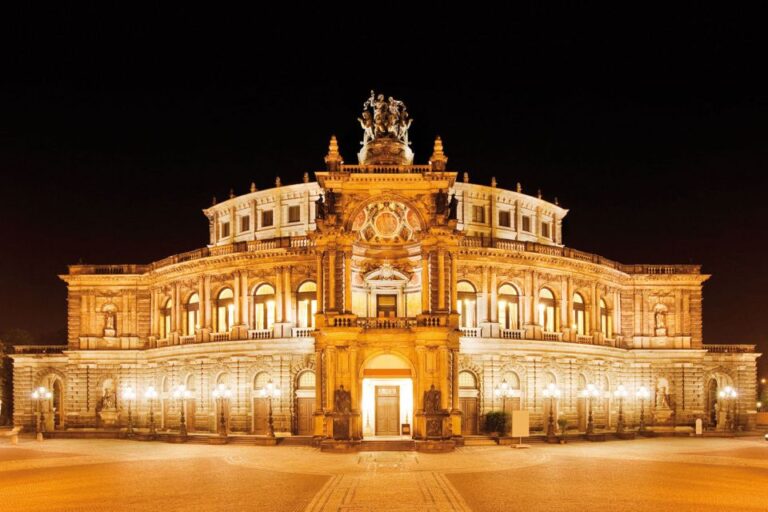 Dresden: Semperoper Tickets And Guided Tour Architectural Grandeur Of Semperoper