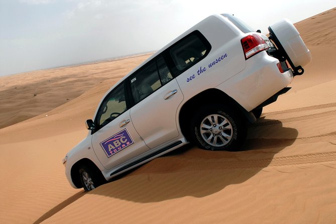 Dubai Desert Safari With Bbq, 3 Shows & Camel Ride At Majlis Camp Highlights Of The Dubai Desert Safari