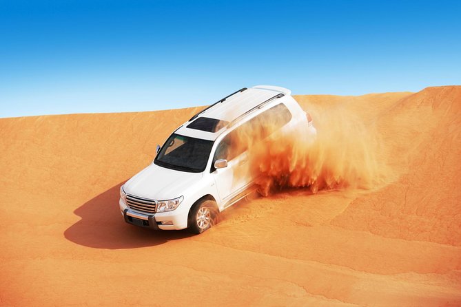 Dubai Super Saver: Desert Camp Experience By 4x4 And Dhow Dinner Cruise Tour Overview