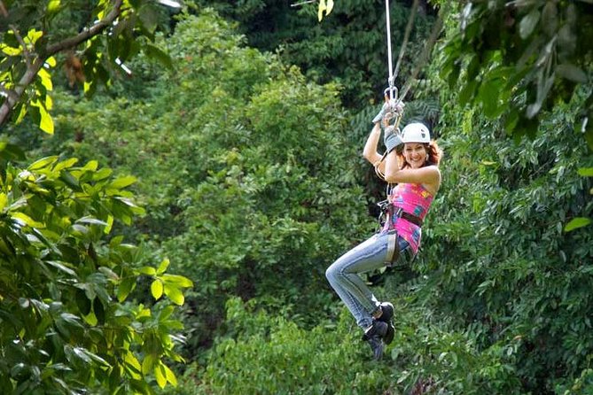 Dunns River Falls And Zipline (over The Falls) Adventure Tour From Ocho Rios Tour Overview