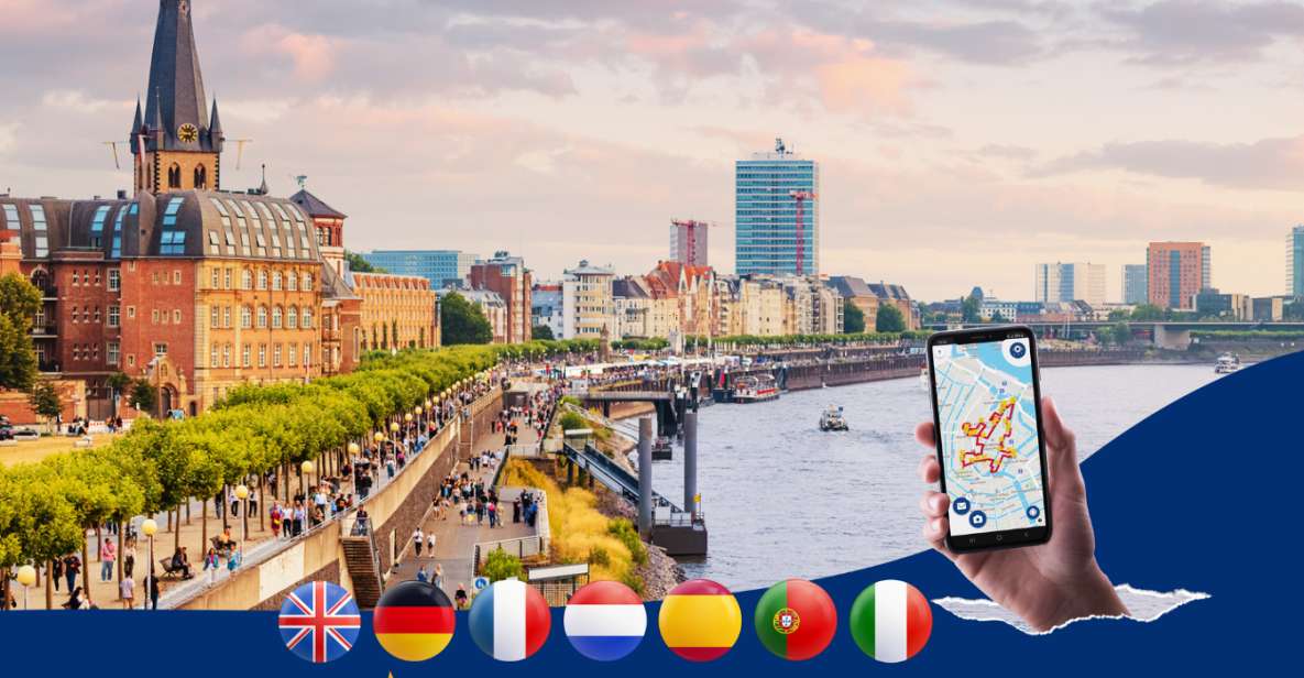 Dusseldorf: Walking Tour With Audio Guide on App - Exploring Dusseldorfs City Center