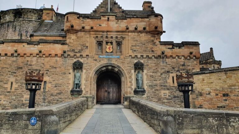 Edinburgh Castle: Highlights Tour With Tickets, Map & Guide Exploring Scotlands Crown Jewels