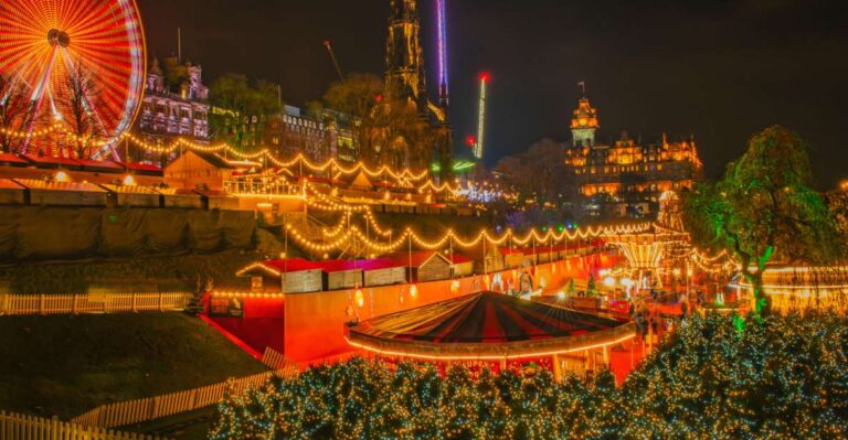 Edinburgh : Christmas Markets Festive Digital Game Event Overview