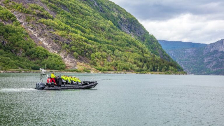 Eidfjord: 1 Hour Fjord Rib Tour Tour Details