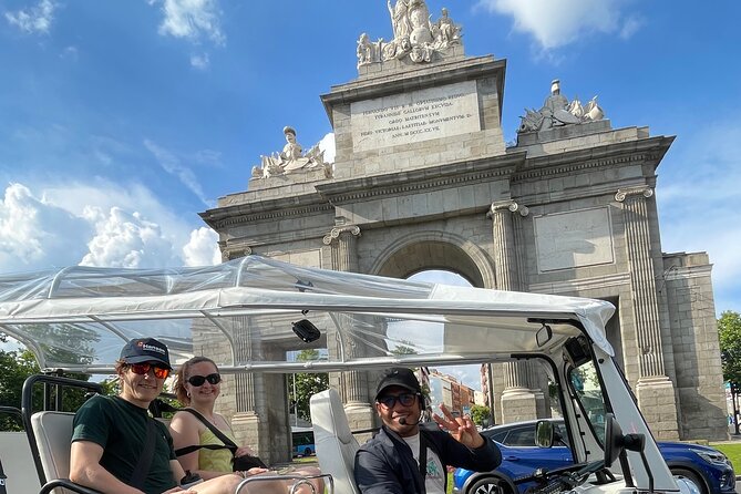 Electric Tuk-Tuk Tour Through MODERN MADRID - Inclusions