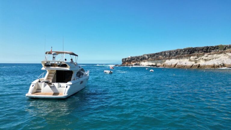 Embark On Ohh Lala Sailing Along The Southwest Of Tenerife Overview Of The Yacht Experience