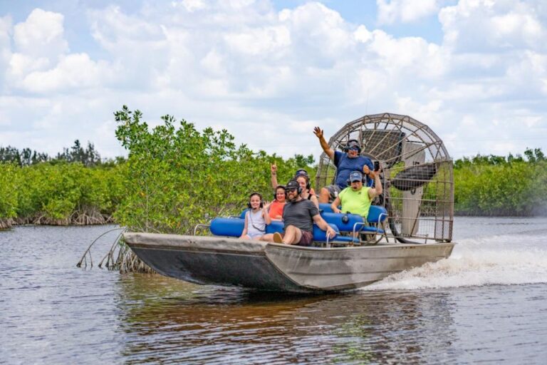 Everglades: Mangrove, Grassland Airboat Tours, & Boardwalk Overview And Inclusions