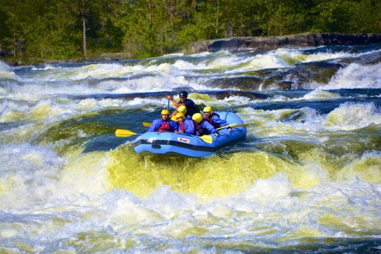 Evje: Rafting Trip On One Of Norway's Warmest Rivers Exciting Rafting Tour In Evje