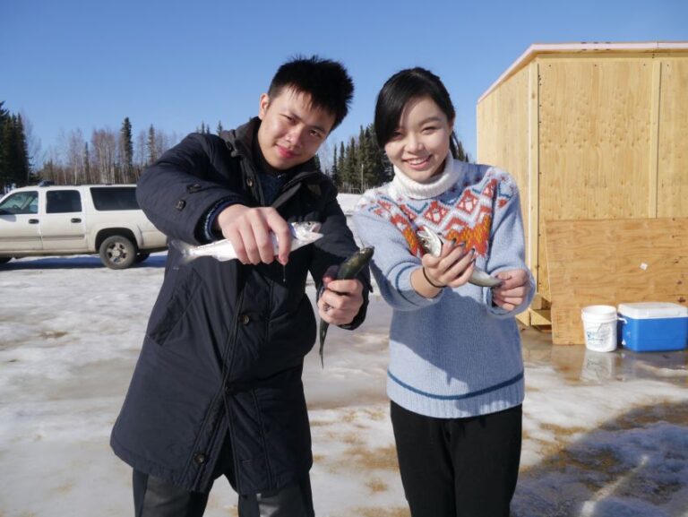 Fairbanks: Aurora Ice Fishing Tour Exploring The Alaskan Wilderness